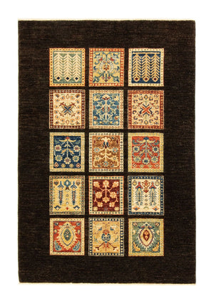 Alfombra Ziegler - 154 x 100 cm - negro