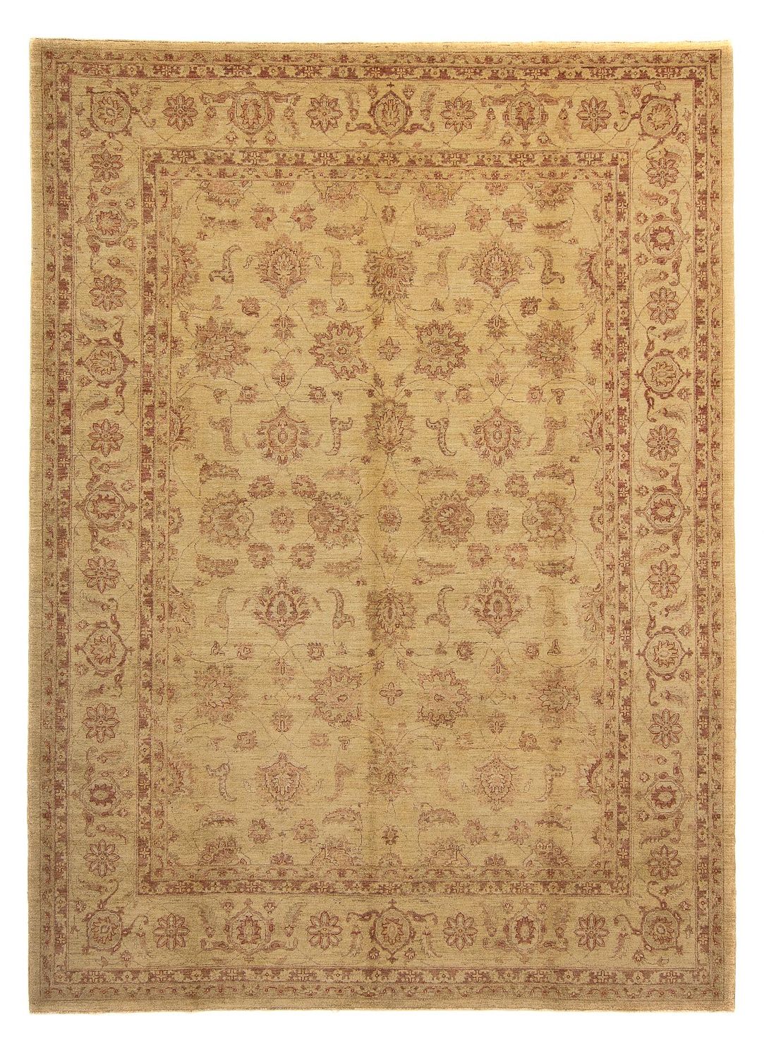 Alfombra Ziegler - 414 x 310 cm - marrón claro