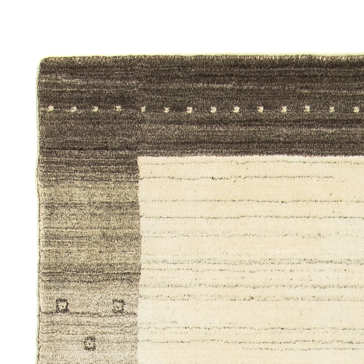 Alfombra Gabbeh - Loribaft Persa - 160 x 90 cm - beige