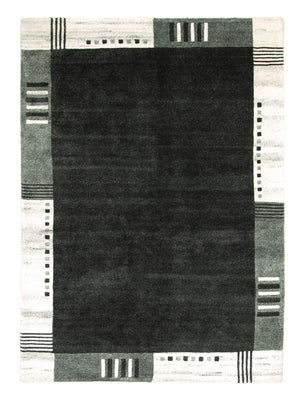 Alfombra Vintage - 200 x 140 cm - negro