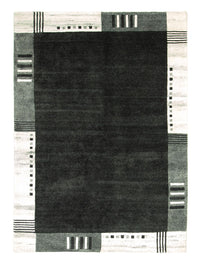 Alfombra Vintage - 200 x 140 cm - negro
