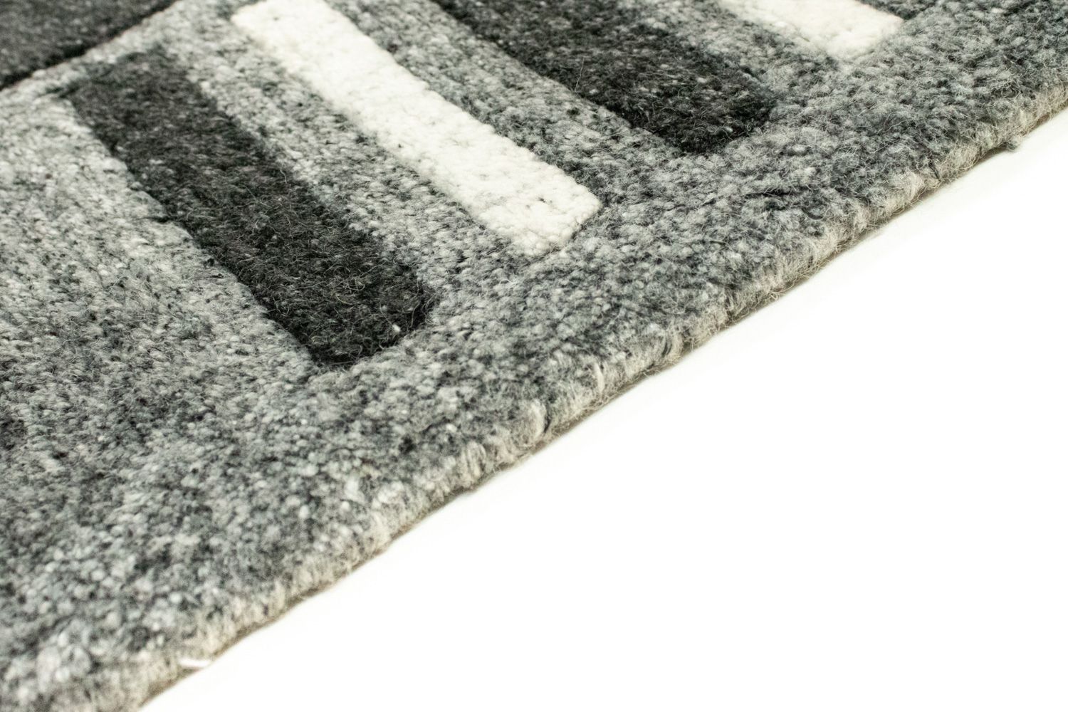 Alfombra Vintage - 200 x 140 cm - negro