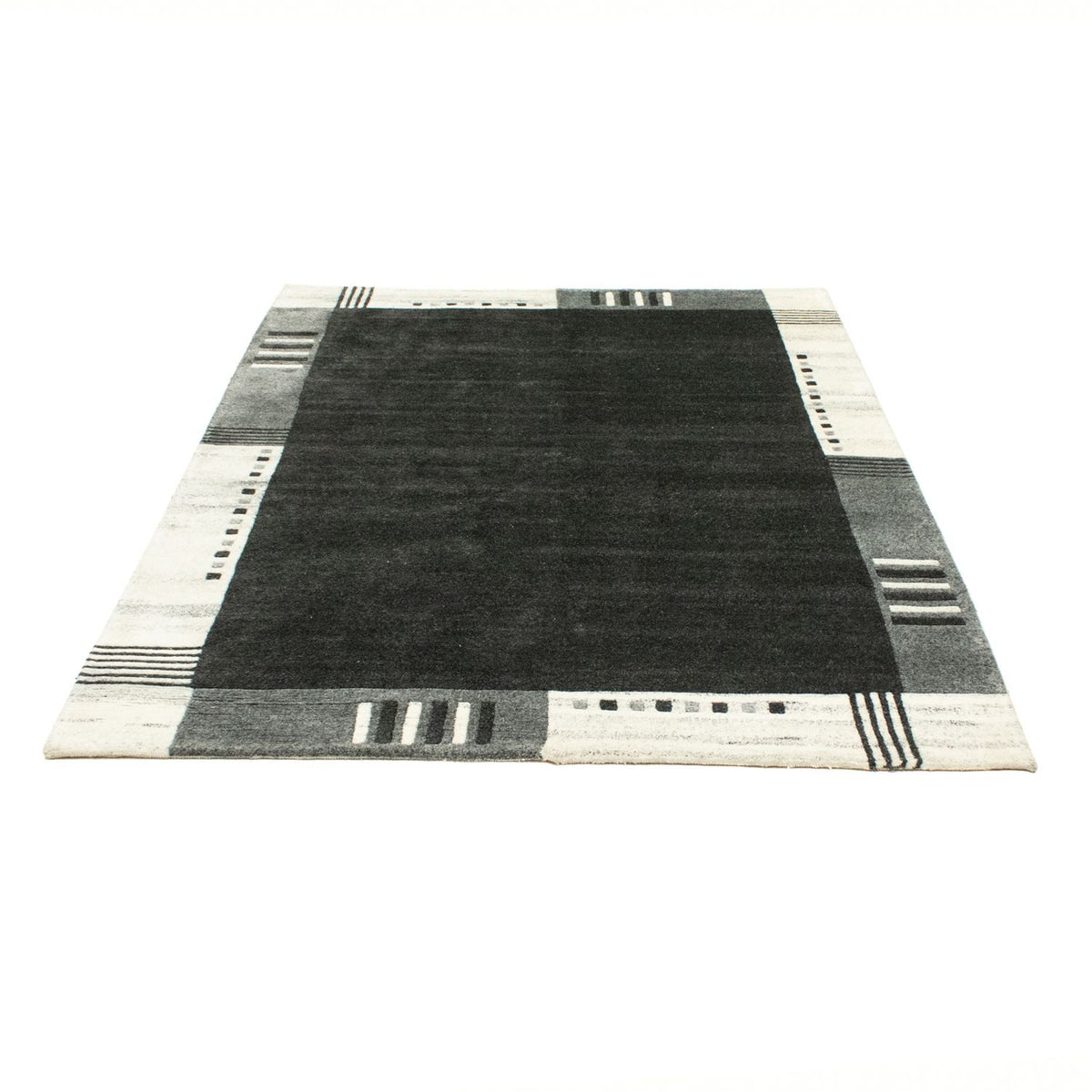 Alfombra Vintage - 200 x 140 cm - negro