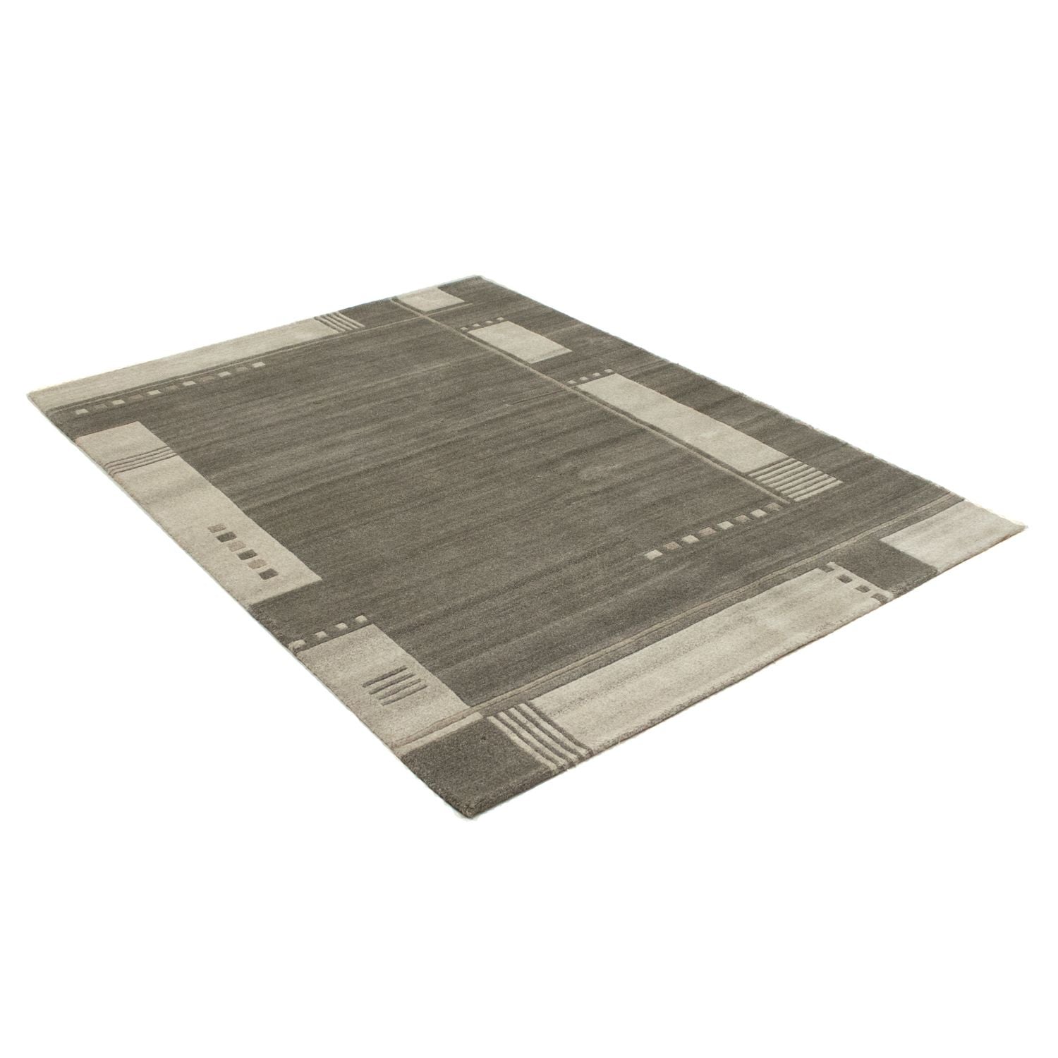 Alfombra de Nepal - 200 x 140 cm - gris