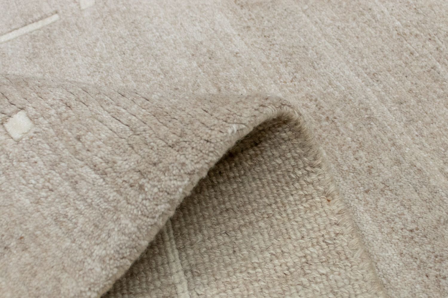 Alfombra de Nepal - 140 x 70 cm - beige
