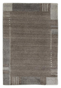 Alfombra de Nepal - 90 x 60 cm - gris