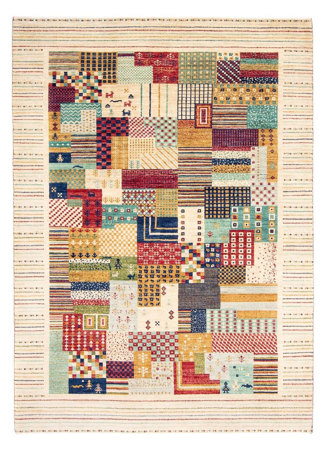 Alfombra de diseño - 238 x 170 cm - beige