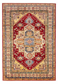Alfombra Ziegler - Kazak - 246 x 179 cm - rojo oscuro