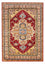 Alfombra Ziegler - Kazak - 246 x 179 cm - rojo oscuro