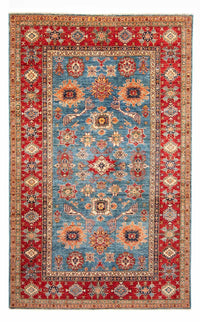 Alfombra Ziegler - Kazak - 286 x 182 cm - azul