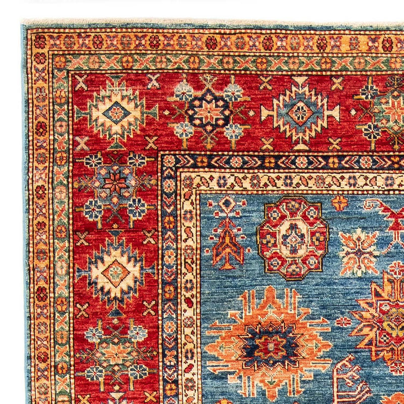 Alfombra Ziegler - Kazak - 286 x 182 cm - azul