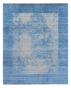 Alfombra de diseño - 307 x 248 cm - azul