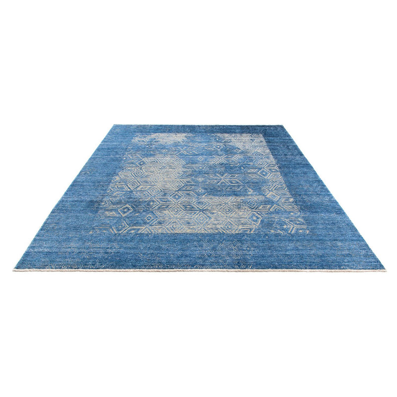 Alfombra de diseño - 307 x 248 cm - azul