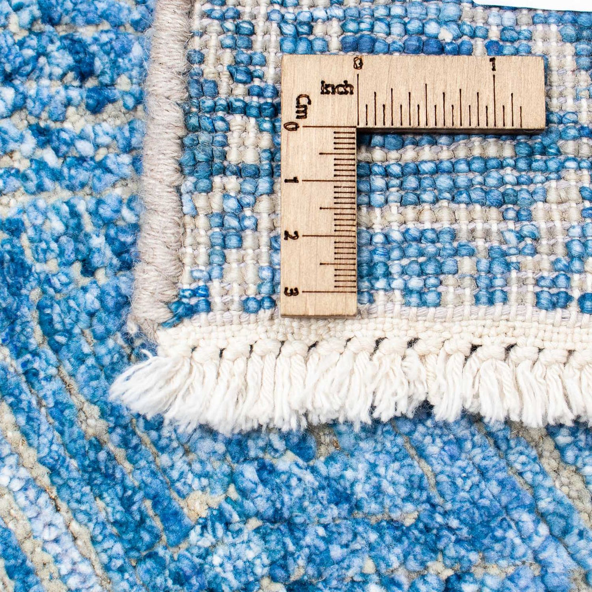 Alfombra de diseño - 307 x 248 cm - azul