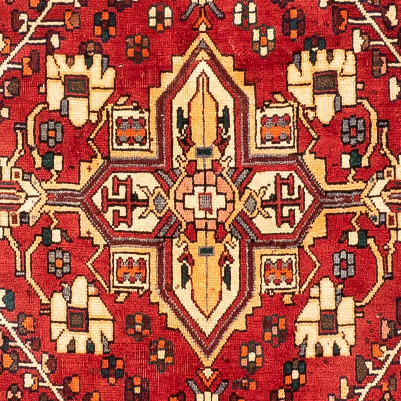 Alfombra persa - Nómada - 255 x 163 cm - rojo oscuro