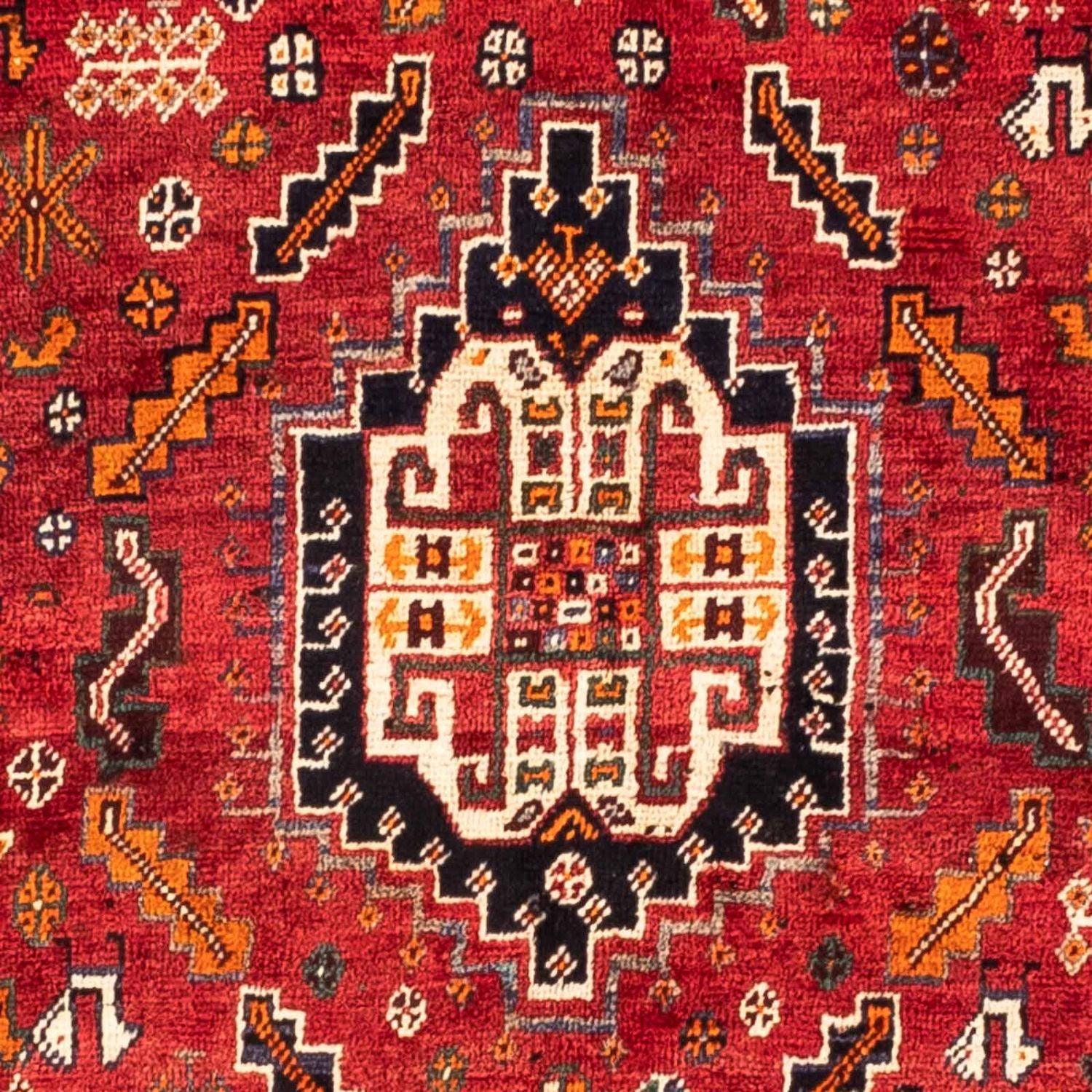 Alfombra persa - Nómada - 234 x 155 cm - rojo oscuro