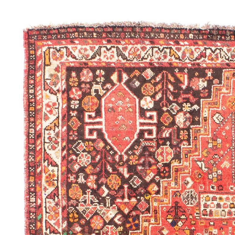 Alfombra persa - Nómada - 176 x 123 cm - rojo oscuro