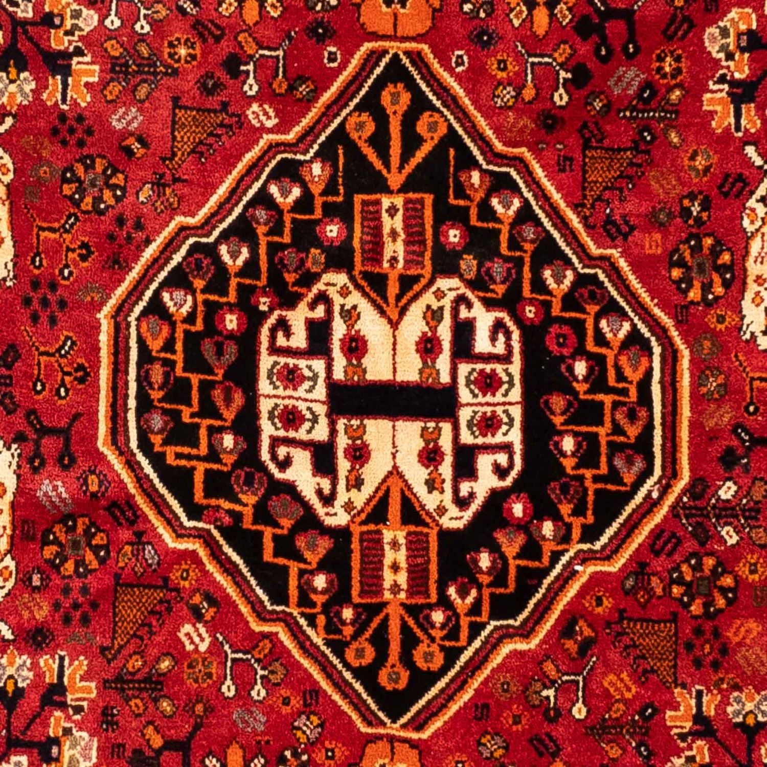 Alfombra persa - Nómada - 248 x 160 cm - rojo
