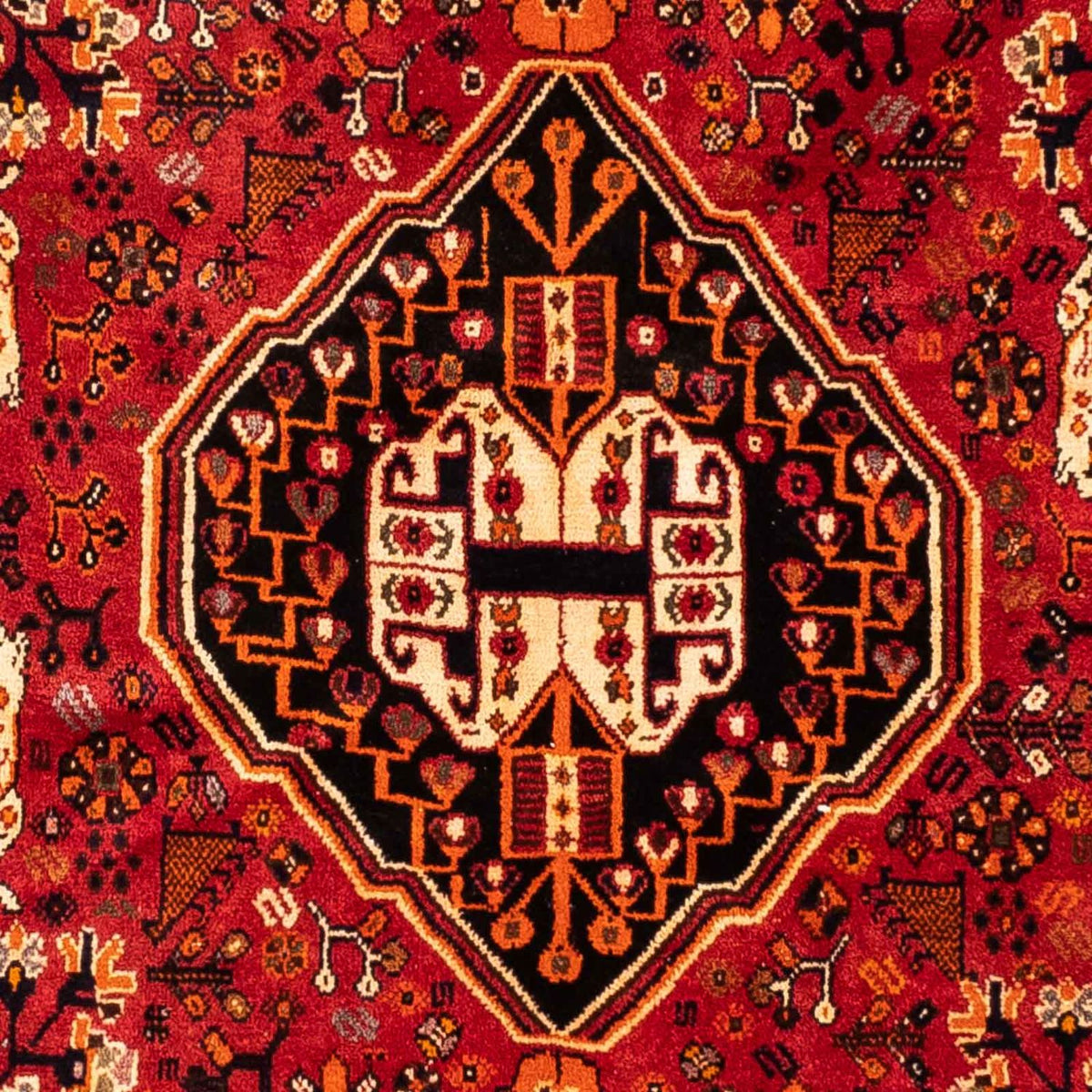 Alfombra persa - Nómada - 248 x 160 cm - rojo
