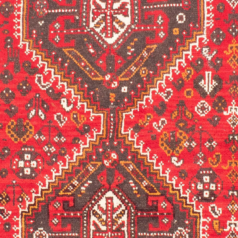 Alfombra persa - Nómada - 160 x 112 cm - rojo oscuro