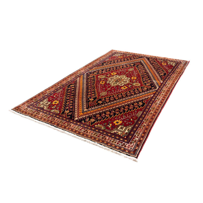 Alfombra persa - Nómada - 250 x 152 cm - rojo oscuro