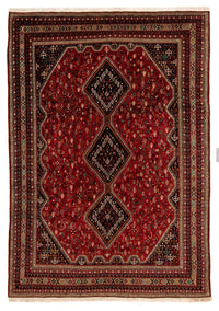 Alfombra persa - Nómada - 405 x 292 cm - rojo oscuro