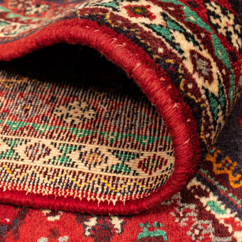 Alfombra persa - Nómada - 405 x 292 cm - rojo oscuro