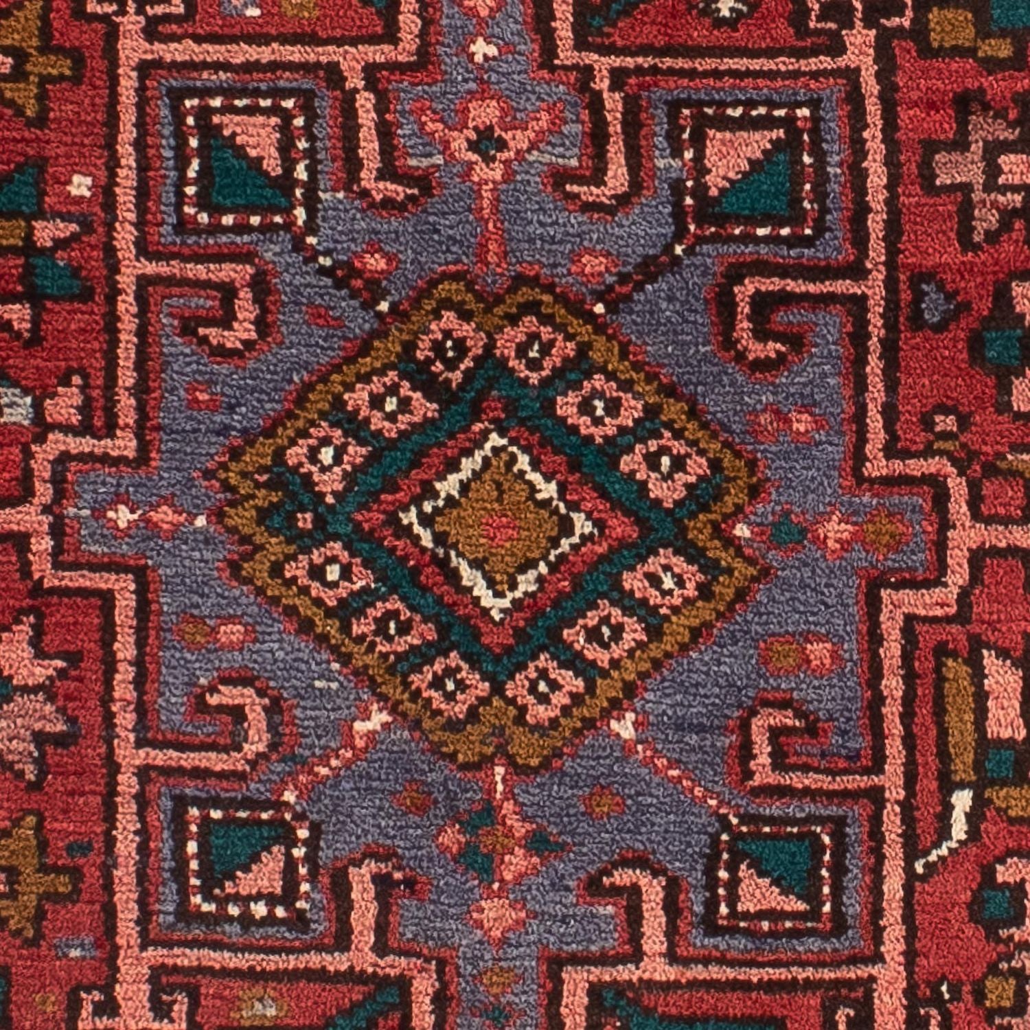 Alfombra de pasillo Alfombra persa - Nómada - 323 x 82 cm - rojo
