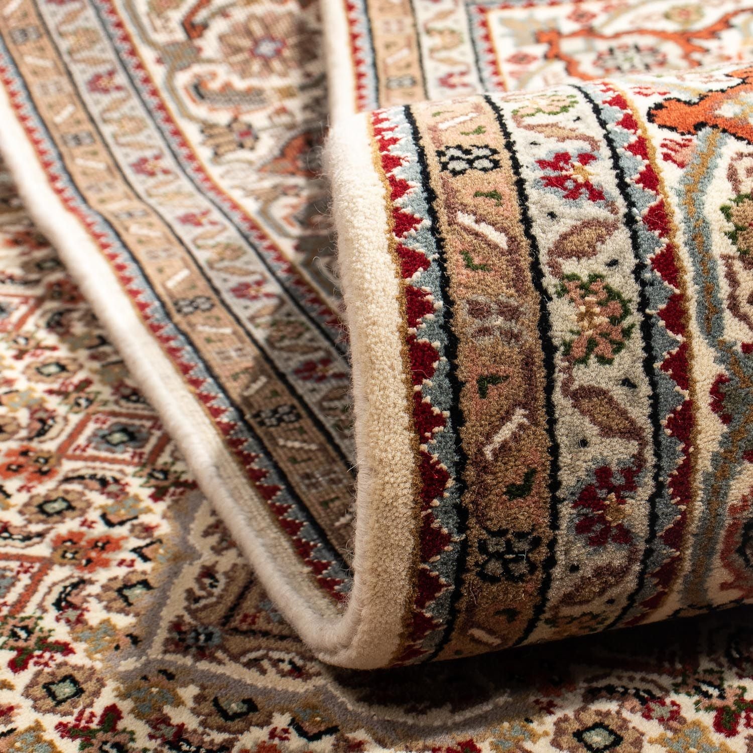 Alfombra persa - Tabriz - 241 x 173 cm - beige
