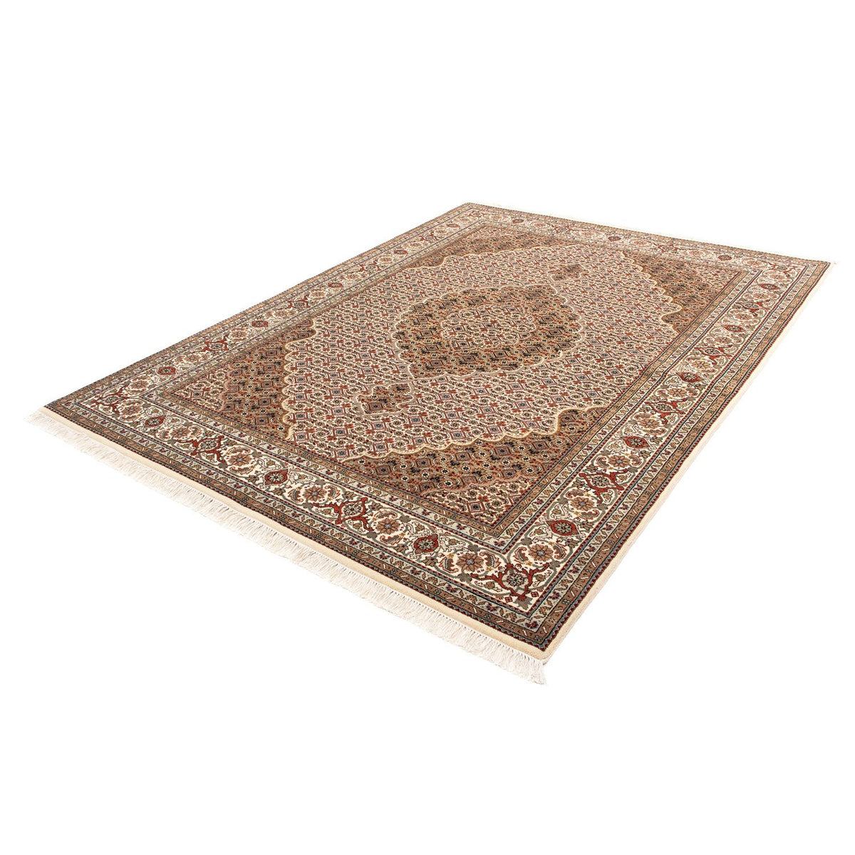 Alfombra persa - Tabriz - 241 x 173 cm - beige