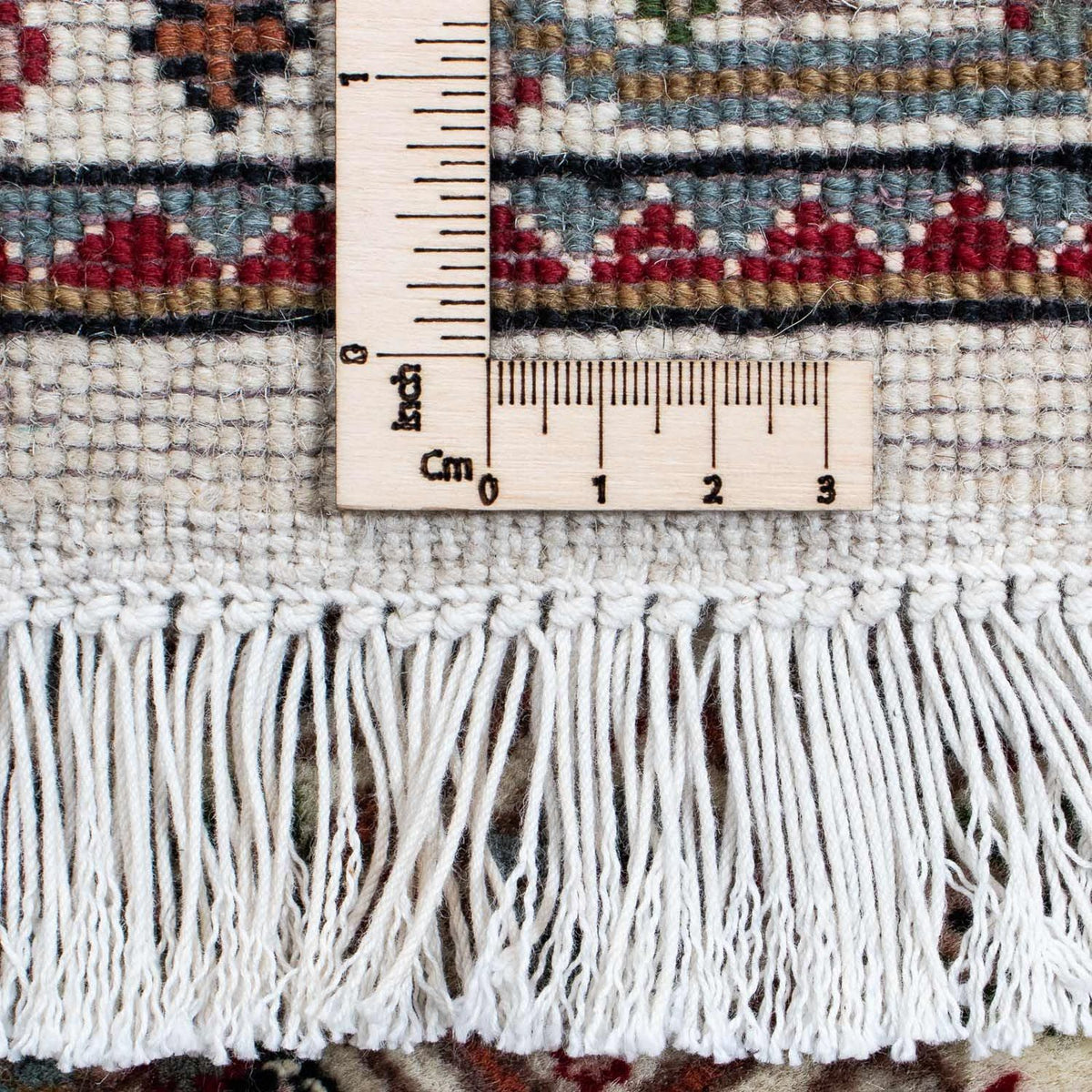 Alfombra persa - Tabriz - 140 x 73 cm - beige