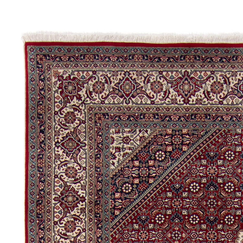 Alfombra persa - Bidjar - 297 x 202 cm - rojo oscuro