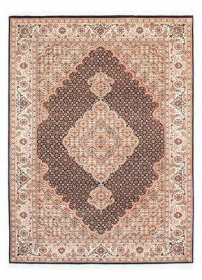 Alfombra persa - Tabriz - 185 x 123 cm - azul oscuro