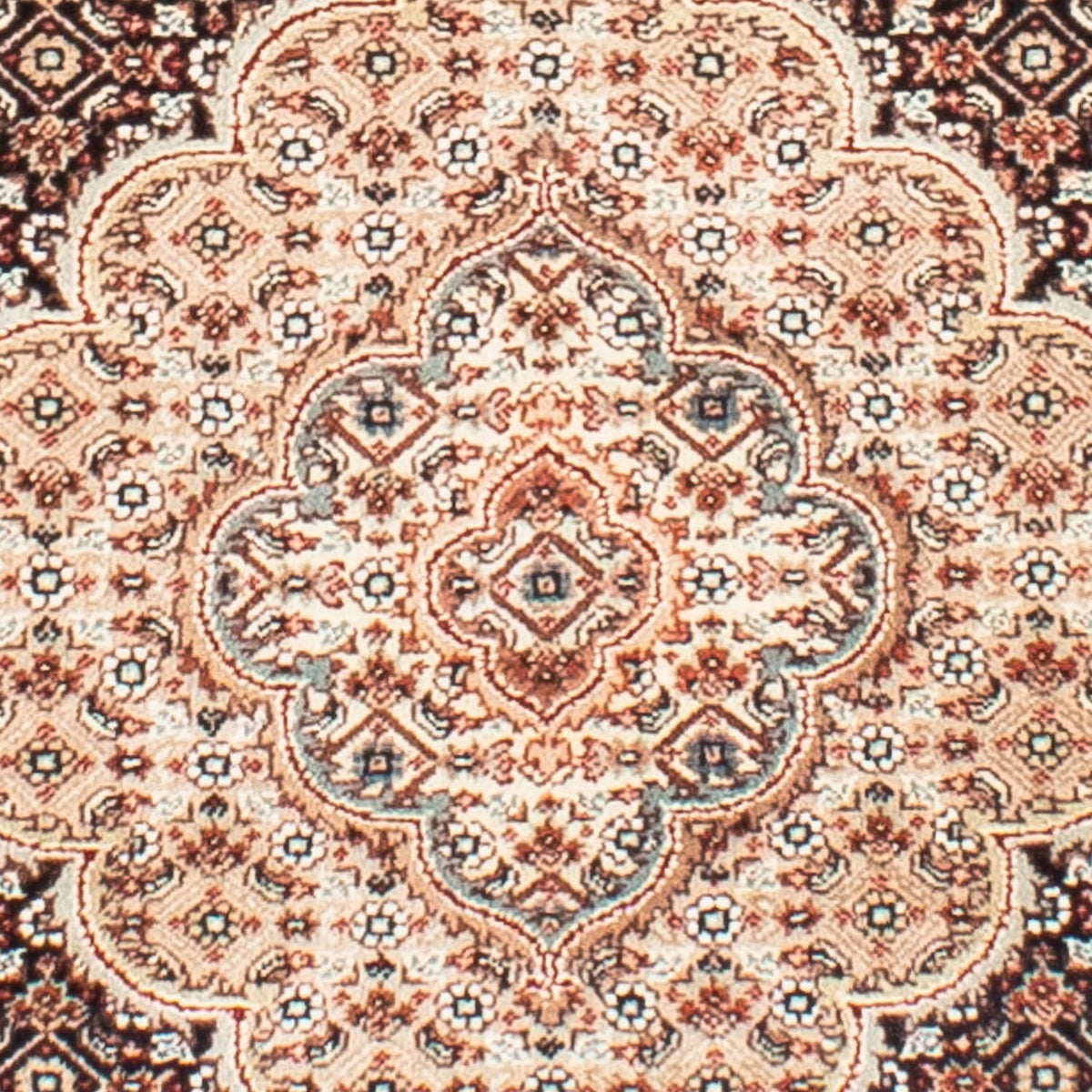 Alfombra persa - Tabriz - 185 x 123 cm - azul oscuro