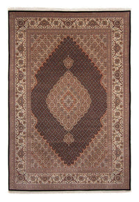 Alfombra persa - Tabriz - 303 x 201 cm - azul oscuro