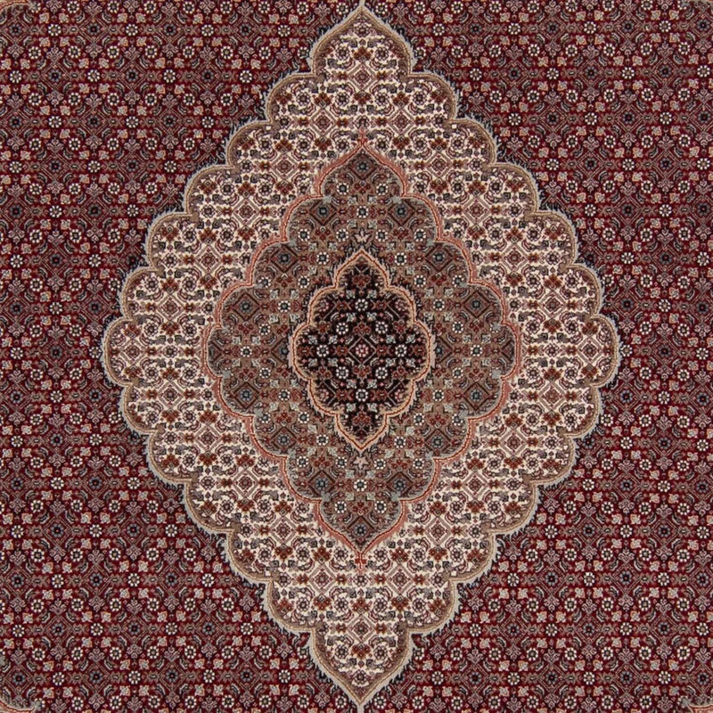 Alfombra persa - Tabriz - 302 x 204 cm - rojo