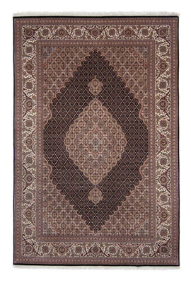 Alfombra persa - Tabriz - 298 x 198 cm - azul oscuro