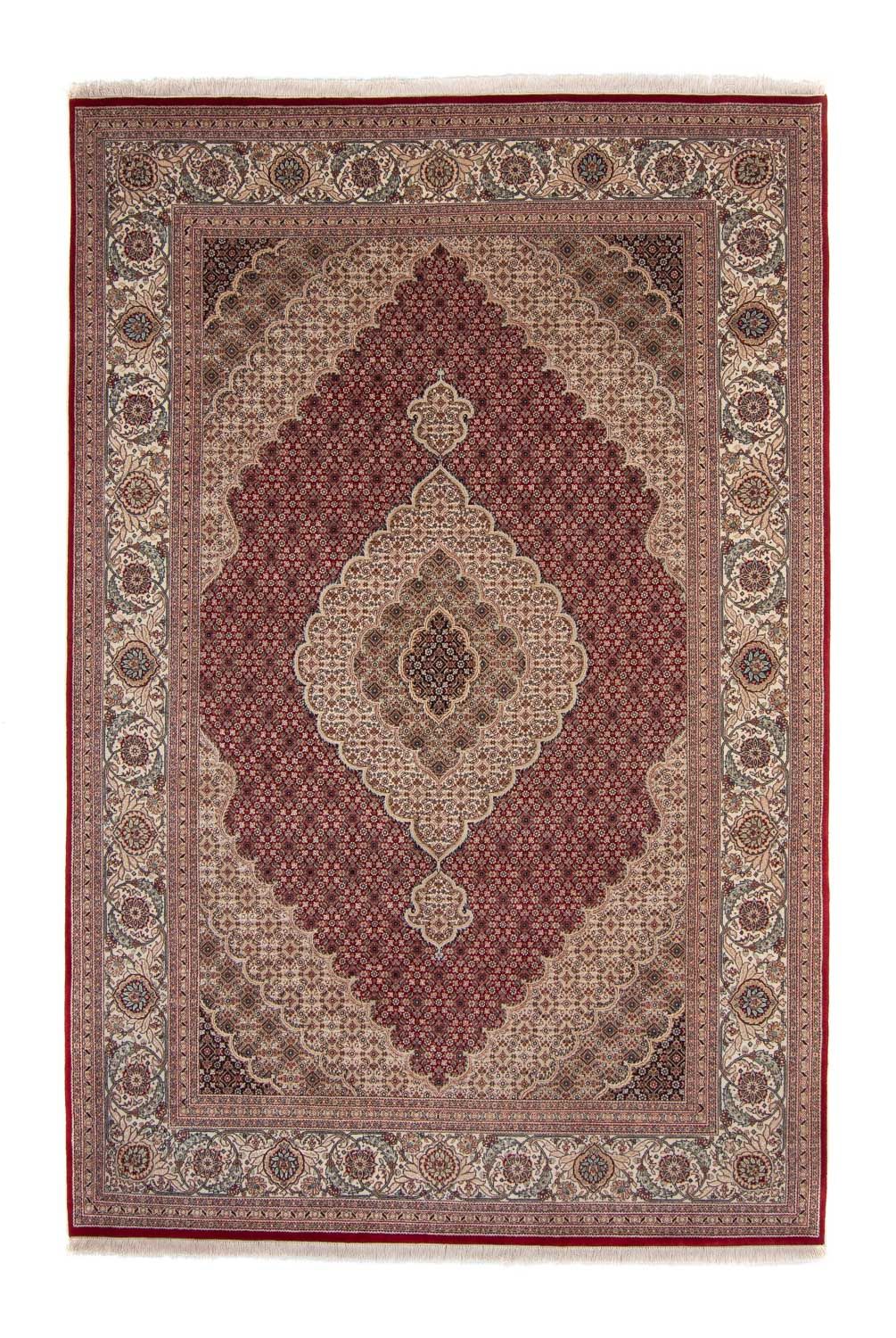 Alfombra persa - Tabriz - 306 x 204 cm - rojo