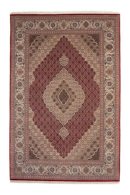 Alfombra persa - Tabriz - 306 x 204 cm - rojo