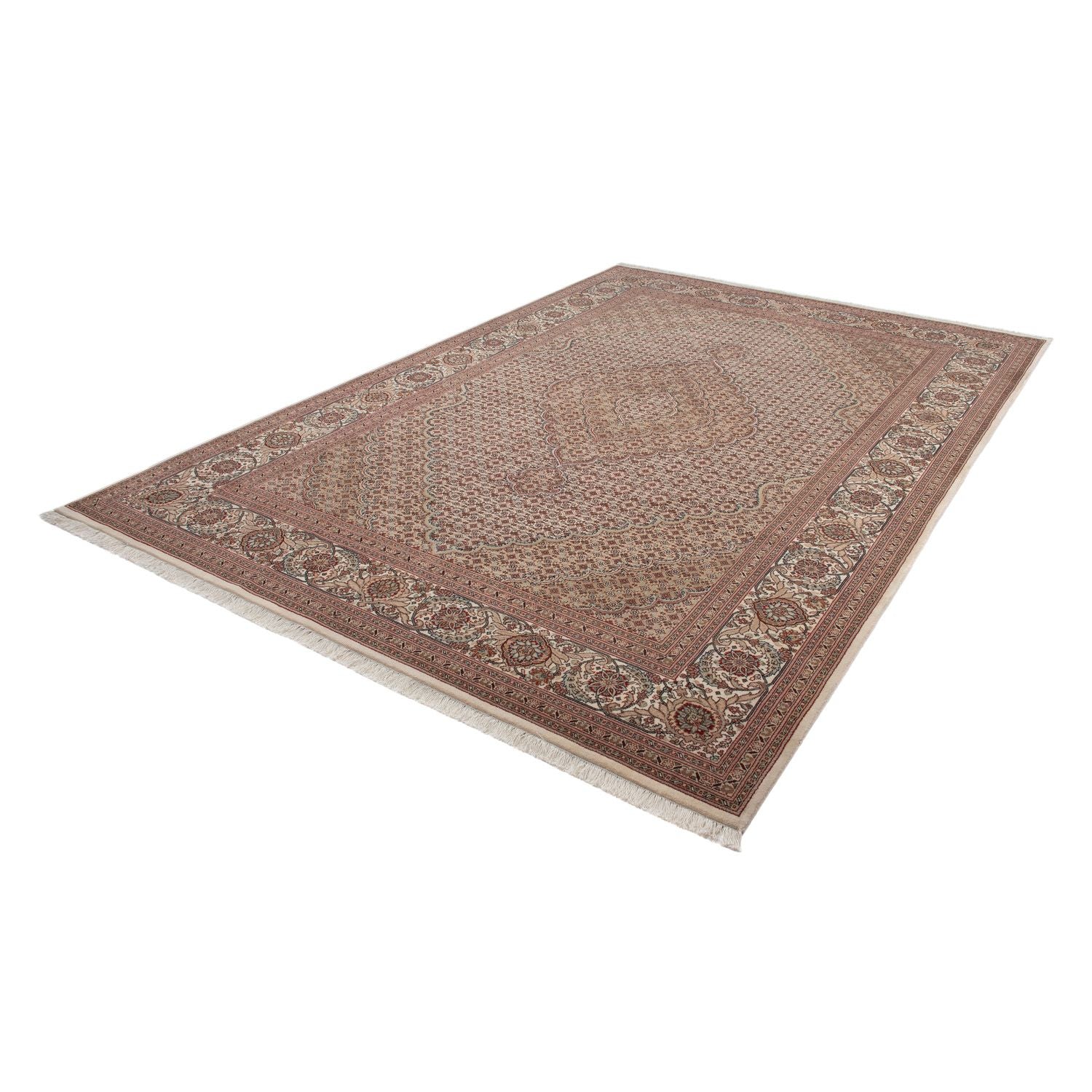 Alfombra persa - Tabriz - 294 x 201 cm - beige