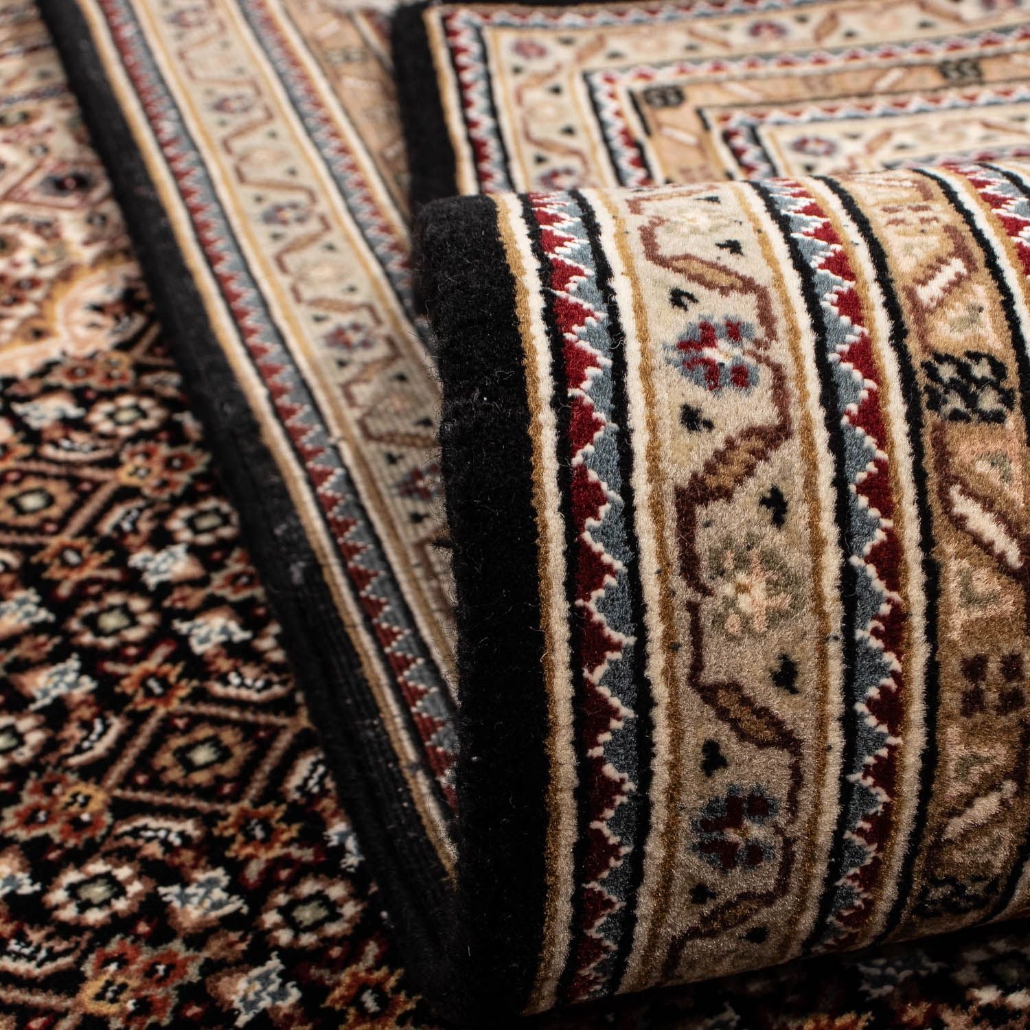 Alfombra persa - Tabriz - 252 x 251 cm - azul oscuro