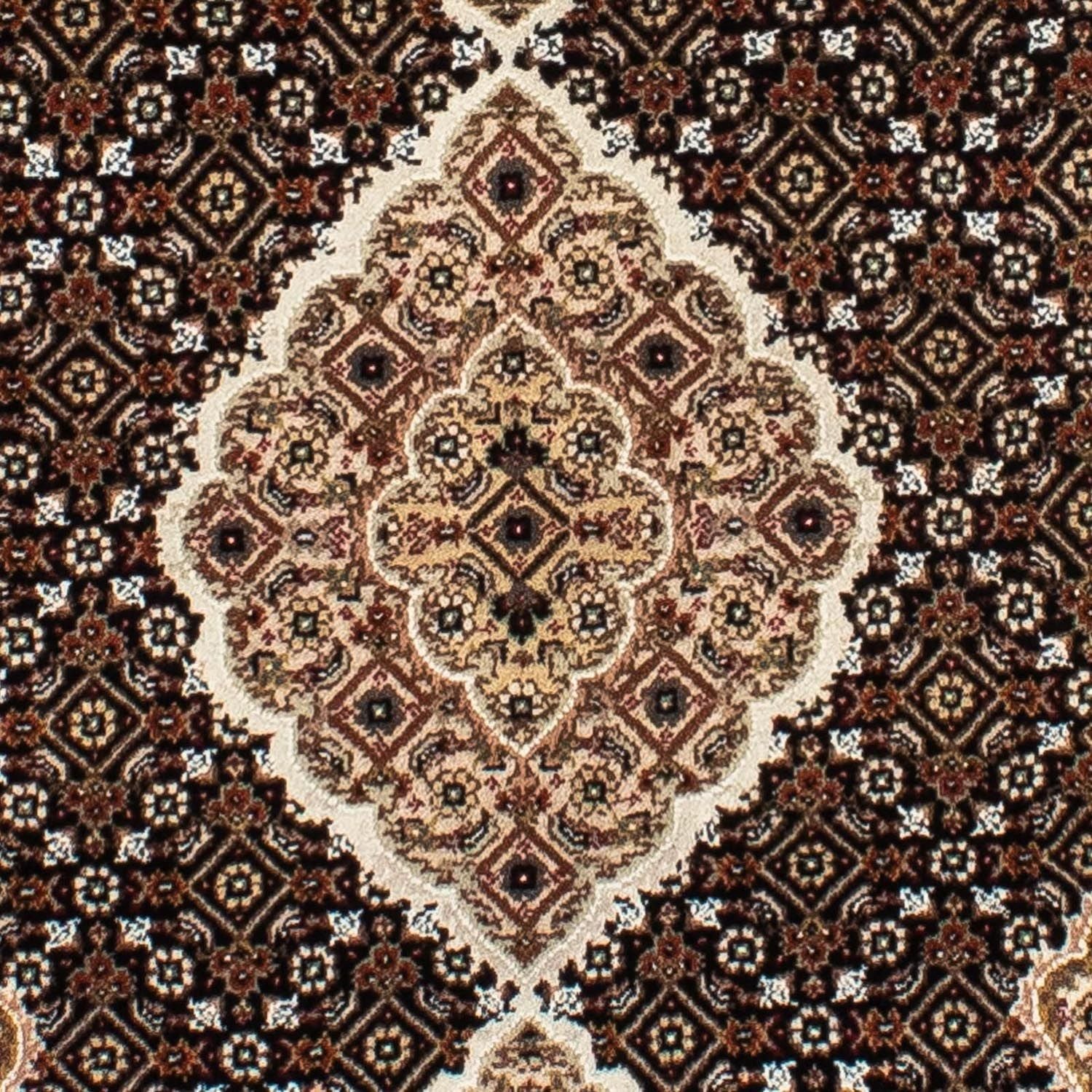 Alfombra de pasillo Alfombra persa - Tabriz - 201 x 84 cm - azul oscuro