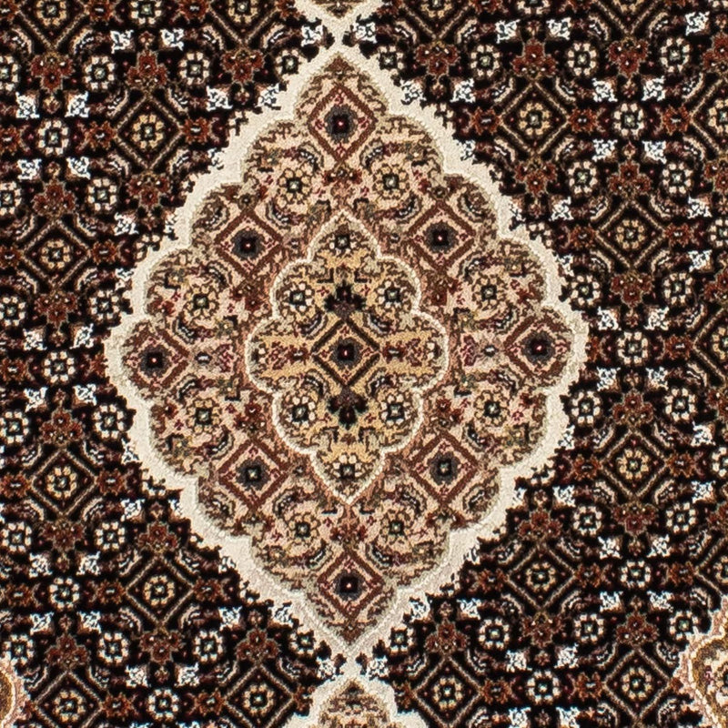 Alfombra de pasillo Alfombra persa - Tabriz - 201 x 84 cm - azul oscuro