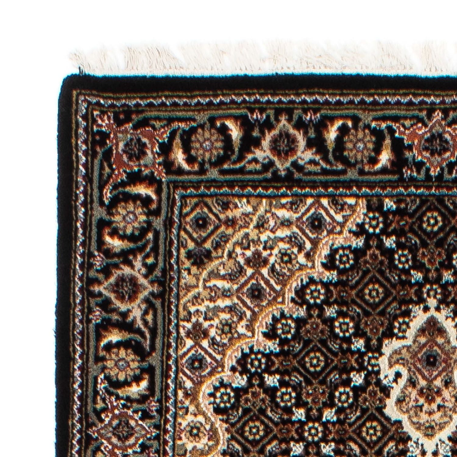 Alfombra de pasillo Alfombra persa - Tabriz - 201 x 84 cm - azul oscuro