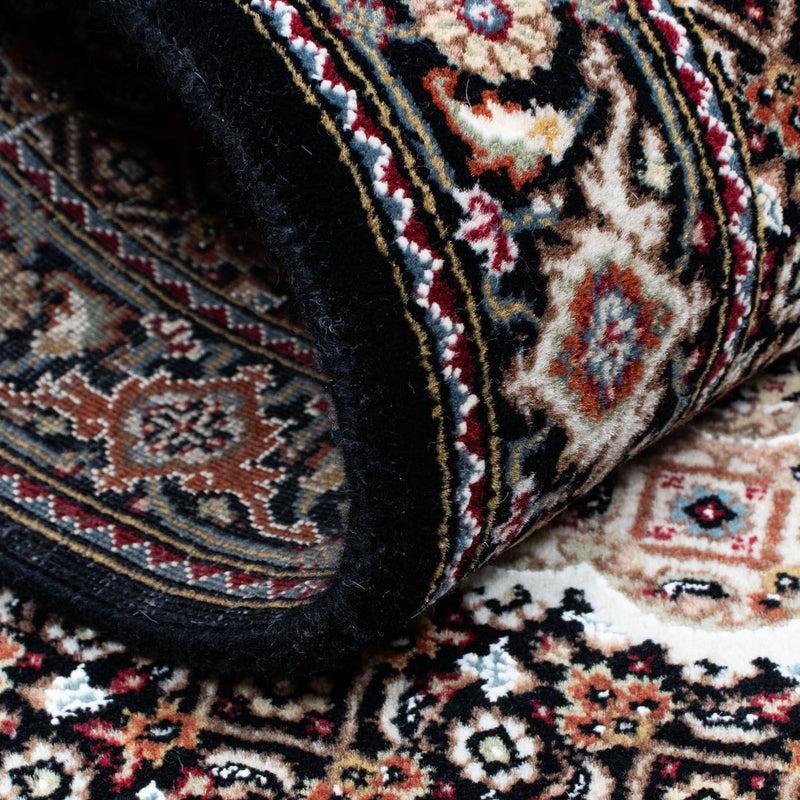 Alfombra de pasillo Alfombra persa - Tabriz - 201 x 84 cm - azul oscuro