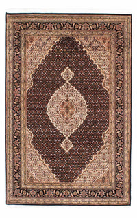 Alfombra persa - Tabriz - 239 x 166 cm - azul oscuro
