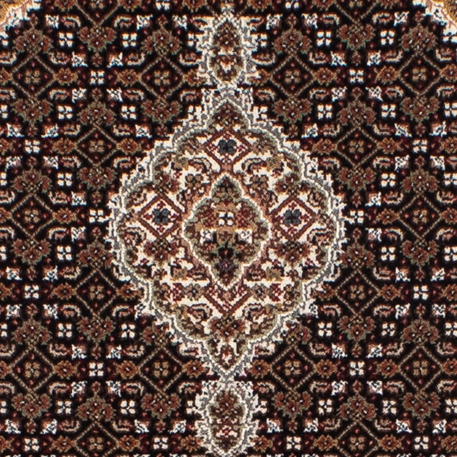 Alfombra de pasillo Alfombra persa - Tabriz - 196 x 73 cm - azul oscuro