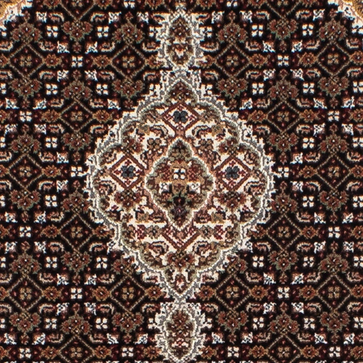 Alfombra de pasillo Alfombra persa - Tabriz - 196 x 73 cm - azul oscuro