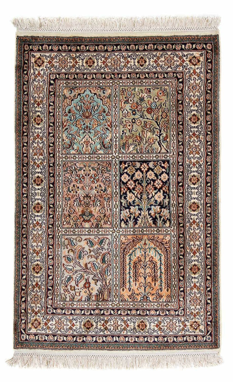 Alfombra persa - Clásica - 94 x 61 cm - multicolor