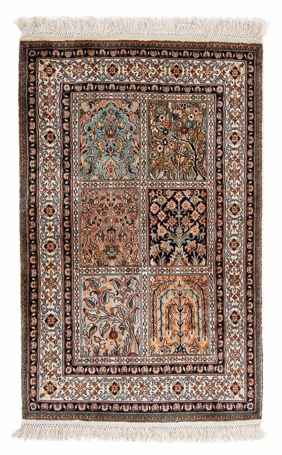 Alfombra persa - Clásica - 94 x 62 cm - multicolor
